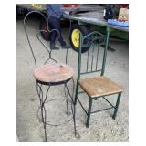 Ice Cream Stool and Chair