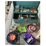 Tackle Box, Fishing Line and Tackle