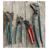 Channel Lock Brand and Style Pliers