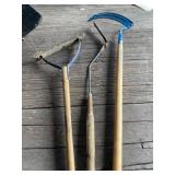 Weeders and Scythe
