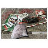 Lot of Christmas Signage and Light