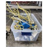 Tub Full of Electrical Wire