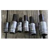 Snap On 1/2" Drive Allen Head Sockets