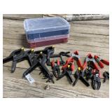 Clamps and Stackable Totes