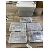 Hardware Assortment in 5 Bins