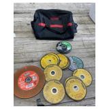 Cut Off Wheels, Craftsman Tool Bag