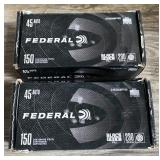 300 rnds Federal .45 Auto Ammunition