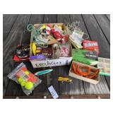 Tackle, Baits, Floats, Line