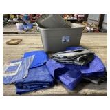 Tote with Large Tarps