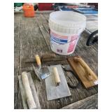 Bucket of Masonry Tools