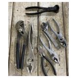 Pliers and Wrench