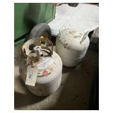 Old Style Propane Tank & Other Tank