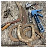 Horseshoes, Caulk Guns and More