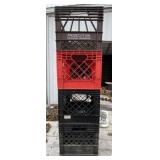 4 - Stackable Dairy Crates