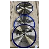 3 - New 12" Saw Blades