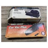 12V Air Compressor and Car Vac