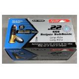 500 rnd Brick Aguila .22 Sniper Sonic Ammo