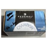 500 rnds Federal .22LR Ammo