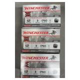 45 rnds Winchester 12ga 3" Rifled HP Slugs