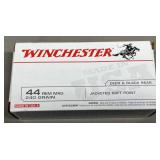 50 rnds Winchester .44 Magnum Ammo