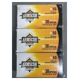 150 rnds Armscor .38 Special Ammo