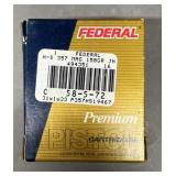 20 rnds Federal .357 Magnum HP Ammo