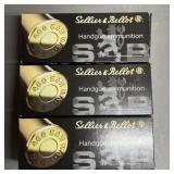 60 rnds Sellier & Bellot .460 S&W Mag HP Ammo