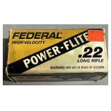 450 rnds Federal .22LR Ammo