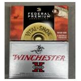 10 rnds Winchester & Federal 12ga 2 3/4" Slugs