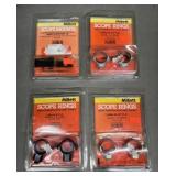 3 - New Sets Millet 1" Scope Rings & New Bases