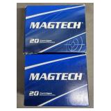 40 rnds MagTech .500 S&W Mag Ammo