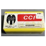 50 rnds CCI Lawman .38 Spl +P Ammo