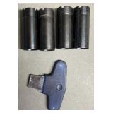 4 - Unknown 12ga Choke Tubes w/ Wrench
