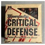 25 rnds Hornady .357 Magnum Ammo