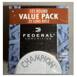 525 rnd Value Pack Federal .22LR Ammo