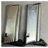 2 - Lorcin L22 .22LR 9 rnd Stainless Magazines
