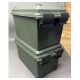 2 - Case-Gard Plastic Ammo Cans