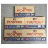 100 rnds Frontier 5.56 Rem Ammo
