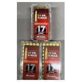 148 rnds Hornady .17 HMR Ammo