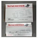 150 rnds Winchester .38 Spl Ammo