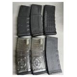 6 - AR-15 30 rnd Magazines