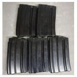 5 - AR-15 10 rnd Magazines