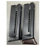 2 - Walther PPK .22LR 10 rnd Magazines
