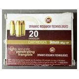 20 rnds Mixed 9mm HP Ammo