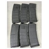 6 - AR-15 30 rnd Magazines