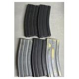 5 - AR-15 30 rnd Magazines
