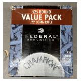 525 rnd Value Pack Federal .22LR Ammo
