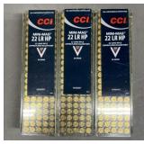 300 rnds CCI Mini Mag .22LR HP Ammo