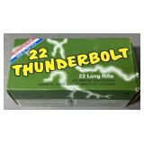 500 rnd Brick Remington Thunderbolt .22LR Ammo
