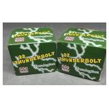 1000 rnds Remington .22LR Thunderbolt Ammo